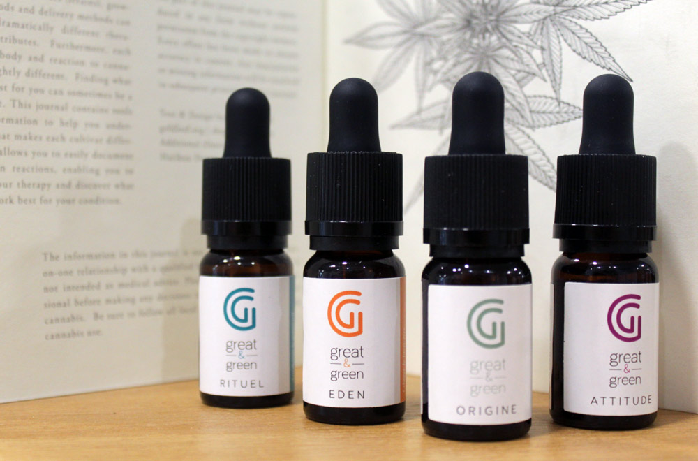 Magasin Huiles de CBD