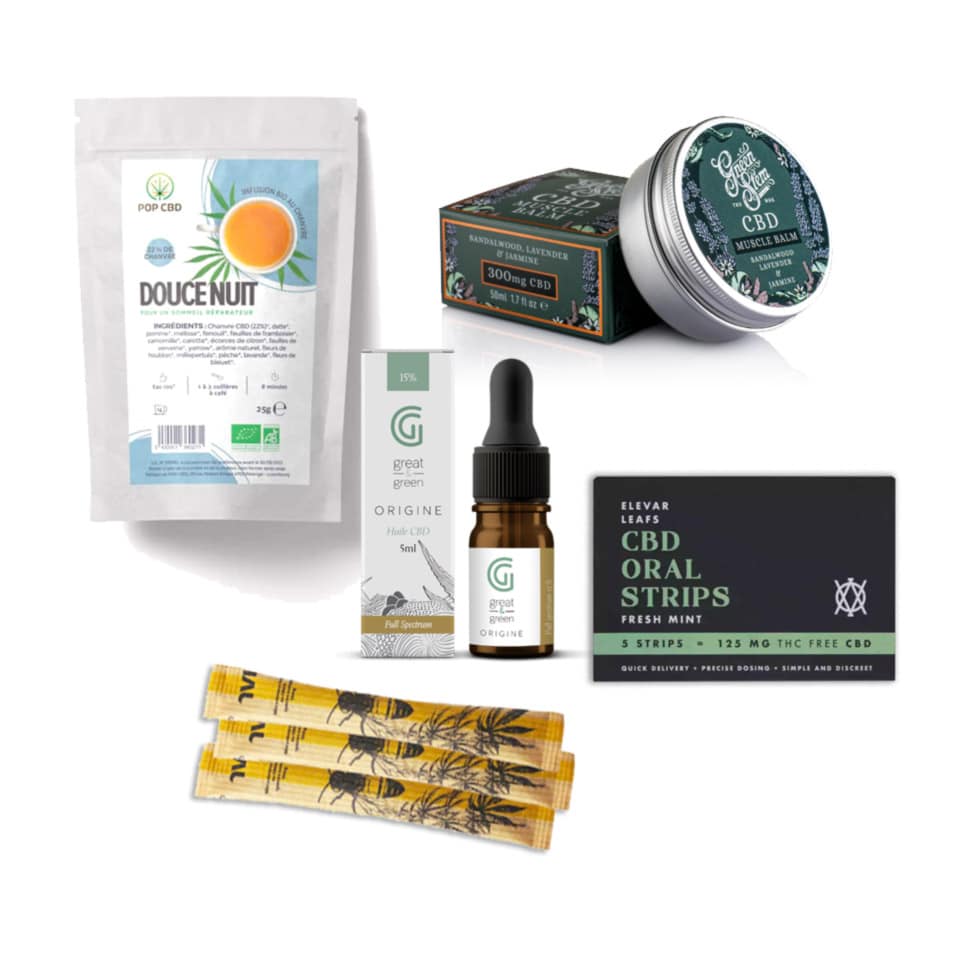 pack tranquilité - Great and Green CBD Shop