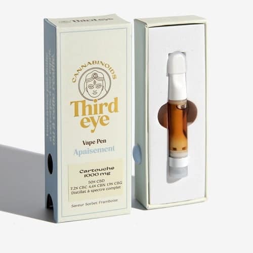 Cartouche CBD vape 50% full Spectrum - Great and Green